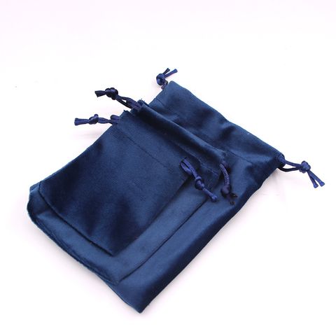 Fashion Solid Color Cloth Jewelry Packaging Bags