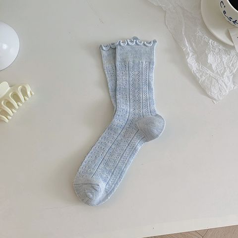 Women's Cute Basic Solid Color Cotton Ankle Socks A Pair