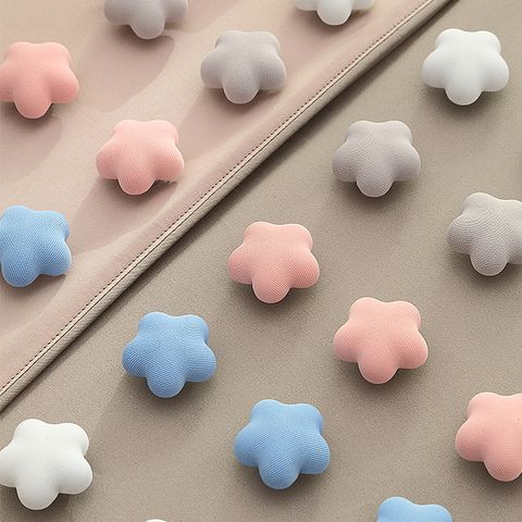 Cute Solid Color Plastic Cotton Pin