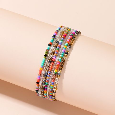 Wholesale Jewelry Casual Bohemian Geometric Beaded Bracelets