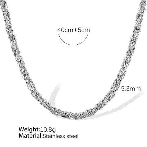 Titanium Steel Simple Style Plating Geometric Jewelry Set