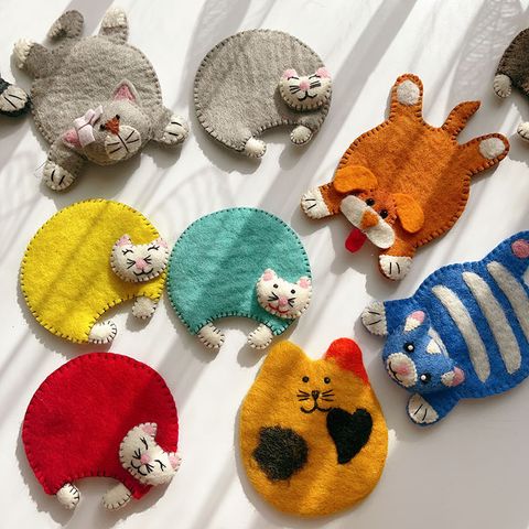 Cute Cartoon Wool Felt 1 Piece