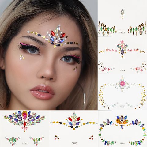 Colorful Rhinestone Tattoos & Body Art 1 Piece