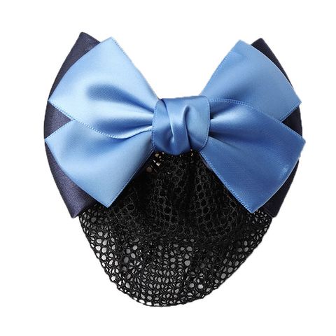 Women's Simple Style Bow Knot Satin Hair Clip