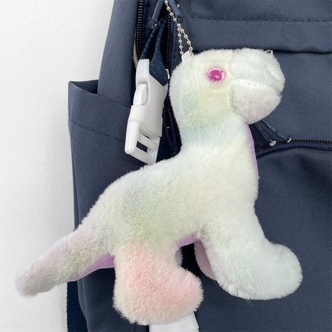 Cute Dinosaur Cotton Flannel Unisex Bag Pendant Keychain