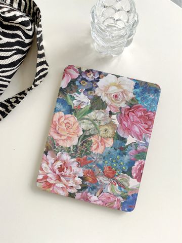 Plastic Plant Flower Classical Tablet PC Protective Sleeve Phone Accessories