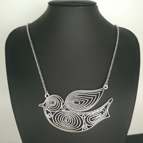 Retro Bird Alloy Plating Women's Pendant Necklace Necklace Choker
