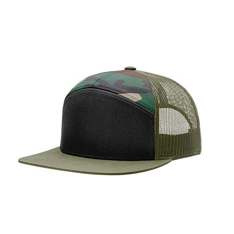 Unisex Simple Style Solid Color Camouflage Embroidery Flat Eaves Baseball Cap