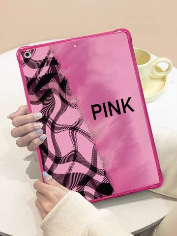 Plastic Letter Stripe Solid Color Elegant Tablet PC Protective Sleeve Phone Accessories
