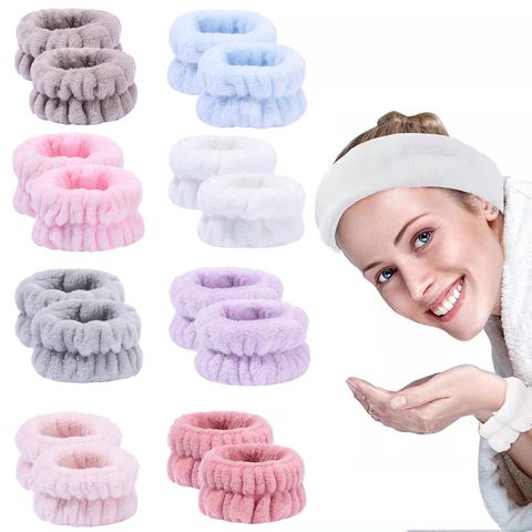 Simple Style Round Cloth Hair Band