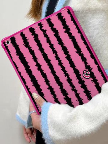 Plastic Cartoon Stripe Cute Tablet PC Protective Sleeve Phone Accessories
