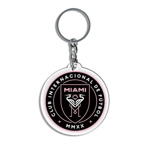 Fashion Badge Arylic Unisex Keychain 1 Piece