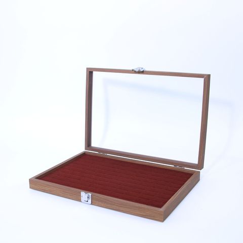 Simple Style Solid Color Cloth Jewelry Boxes