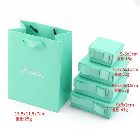 Fashion Solid Color Plastic Valentine'S Day Jewelry Boxes