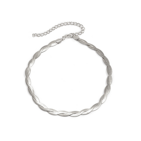 Simple Style Geometric Stainless Steel Plating Chain Necklace