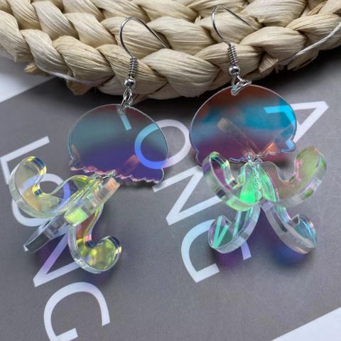 1 Pair IG Style Modern Style Octopus Arylic Drop Earrings