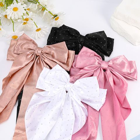 Women's Simple Style Classic Style Bow Knot Cloth Bowknot Hair Clip