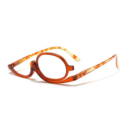 Casual Hip-Hop Geometric Resin Presbyopic Glasses Half Frame Glasses