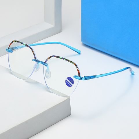 Elegant Business Basic Geometric Ac Presbyopic Glasses Full Frame Glasses
