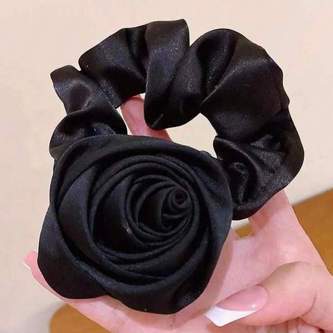 Elegant Flower Cloth Hair Tie