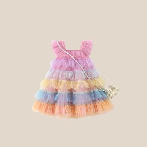 Princess Colorful Girls Dresses