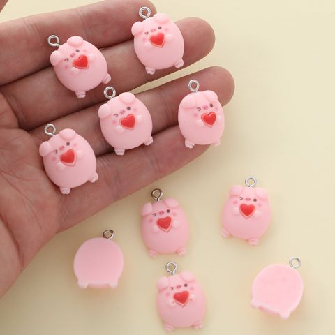 10 PCS/Package 12*22MM Hole Under 1mm Resin Animal Pendant