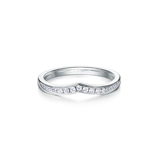 14K Elegant Bridal Streetwear Inlay Geometric Lab-grown Diamonds Rings