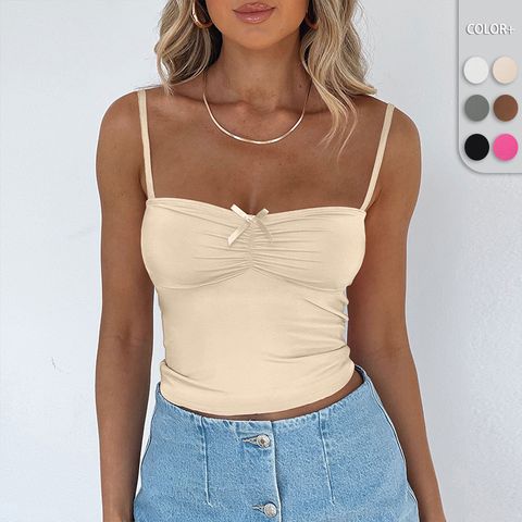 Women's Camisole Tank Tops Casual Solid Color