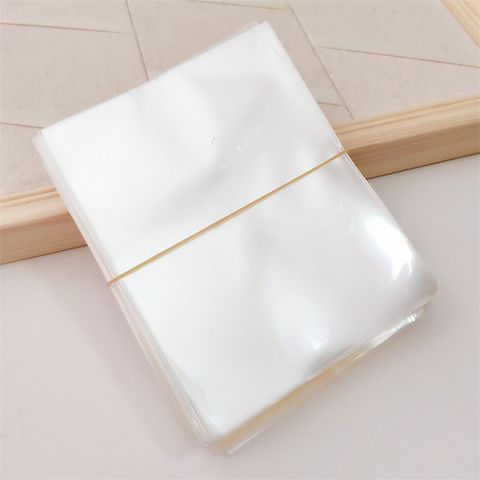 Simple Style Solid Color Paper Jewelry Packaging Bags