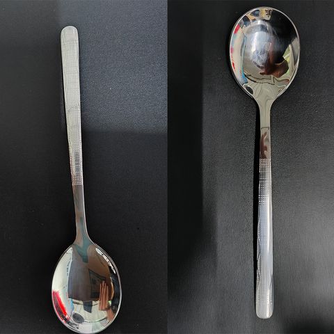Classical Vacation Solid Color Stainless Steel Spoon 1 Piece