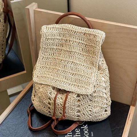 Anti-theft Solid Color Casual Women's Backpack