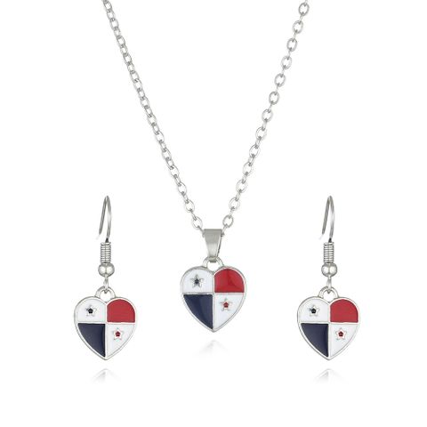 Casual Ethnic Style National Flag Alloy Wholesale Jewelry Set