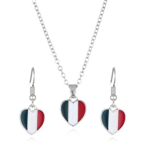 Casual Ethnic Style National Flag Alloy Wholesale Jewelry Set