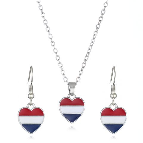 Casual Ethnic Style National Flag Alloy Wholesale Jewelry Set