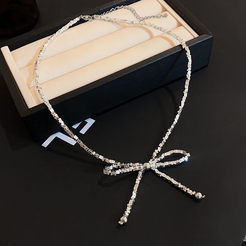 Luxurious Sweet Bow Knot Haematite Women's Jewelry Set