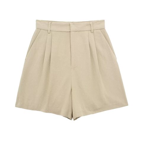 Casual Holiday Daily Women's Simple Style Solid Color Polyester Button Shorts Sets Shorts Sets