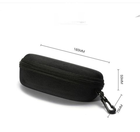 Fashion Zipper Glasses Case Glasses Cloth Printed Packaging Outer Box Three Sets
