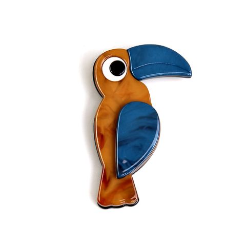 Cartoon Style Simple Style Bird Arylic Resin Unisex Brooches