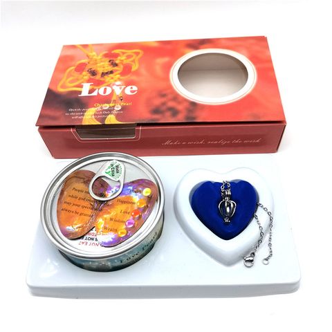 1 Set 304 Stainless Steel Heart Shape Jewelry Buckle