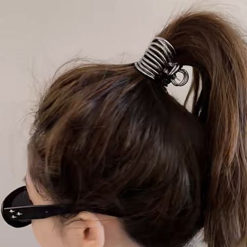 Femmes De Base Style Simple Géométrique Métal Griffes De Cheveux