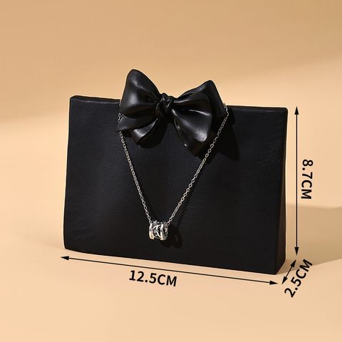 Elegant Bow Knot Gypsum Jewelry Rack