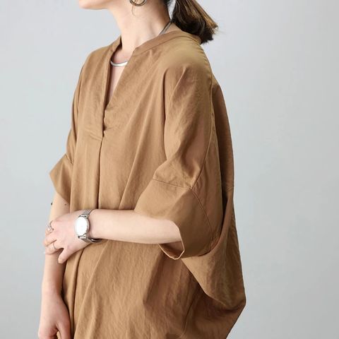 Women's Blouse Short Sleeve Blouses Casual Solid Color