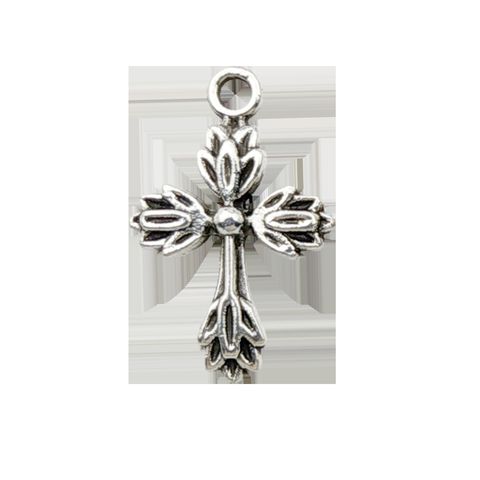 1 Piece Retro Simple Style Cross Alloy Plating Jewelry Accessories