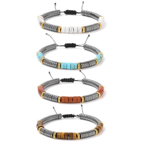 Retro Geometric Turquoise Wholesale Bracelets
