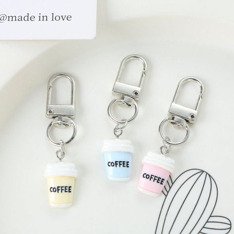 Cute Luxurious Queen Animal Letter Resin Inlay Resin Keychain