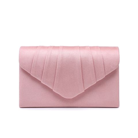 Women's Medium Polyester Solid Color Vintage Style Classic Style Square Flip Cover Clutch Bag