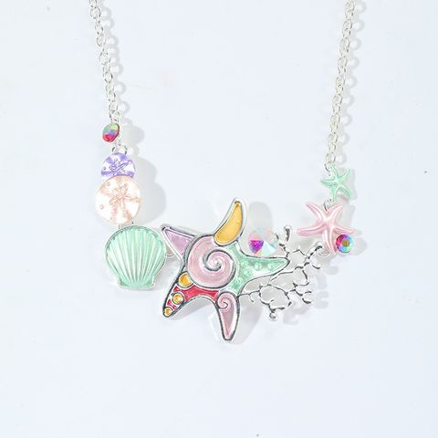 IG Style Vacation Modern Style Starfish Alloy Wholesale Necklace