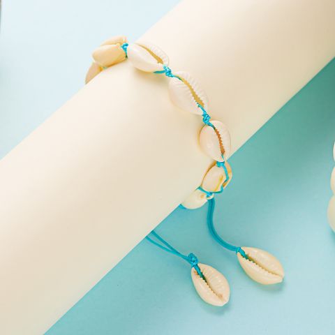 Wholesale Jewelry Hawaiian Vacation Modern Style Shell Shell Anklet