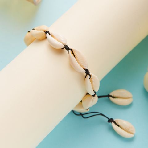 Wholesale Jewelry Hawaiian Vacation Modern Style Shell Shell Anklet