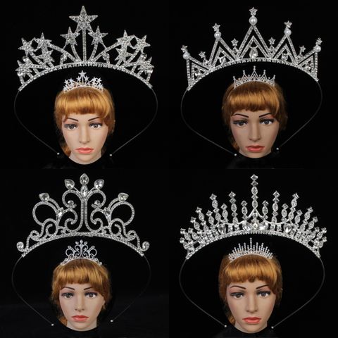 Women's Elegant Princess Crown Alloy Plating Crown